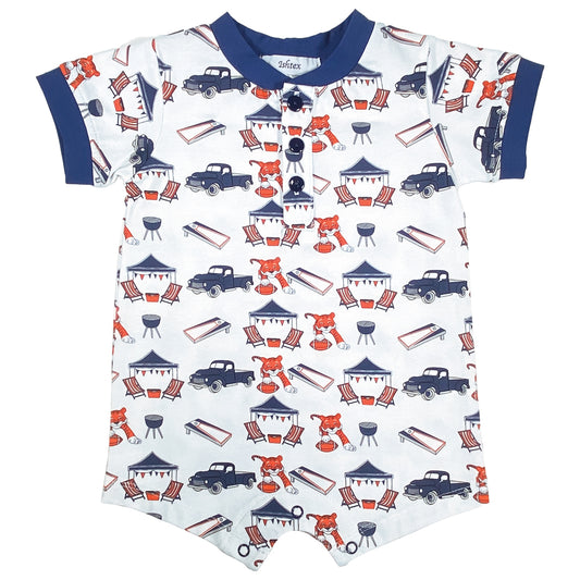 Tiger Boy Romper