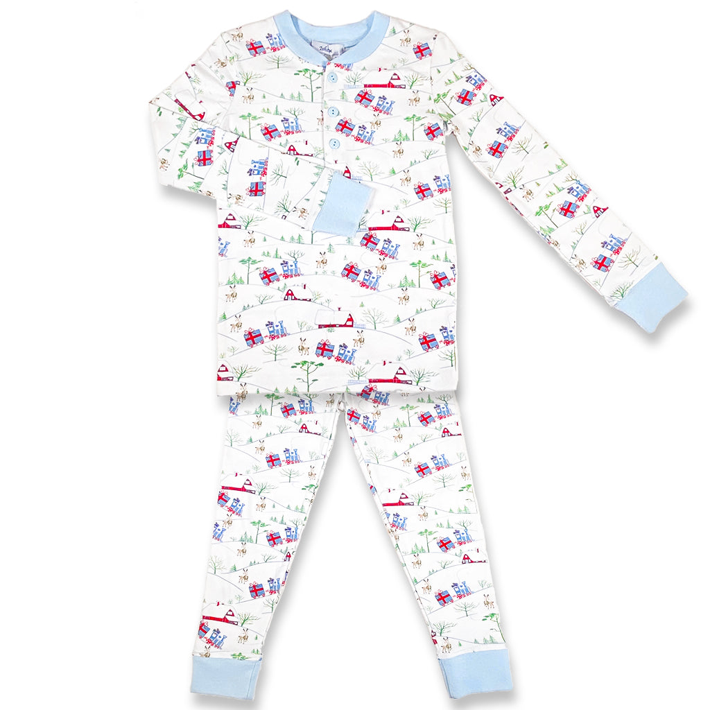 Christmas Train PJ Set