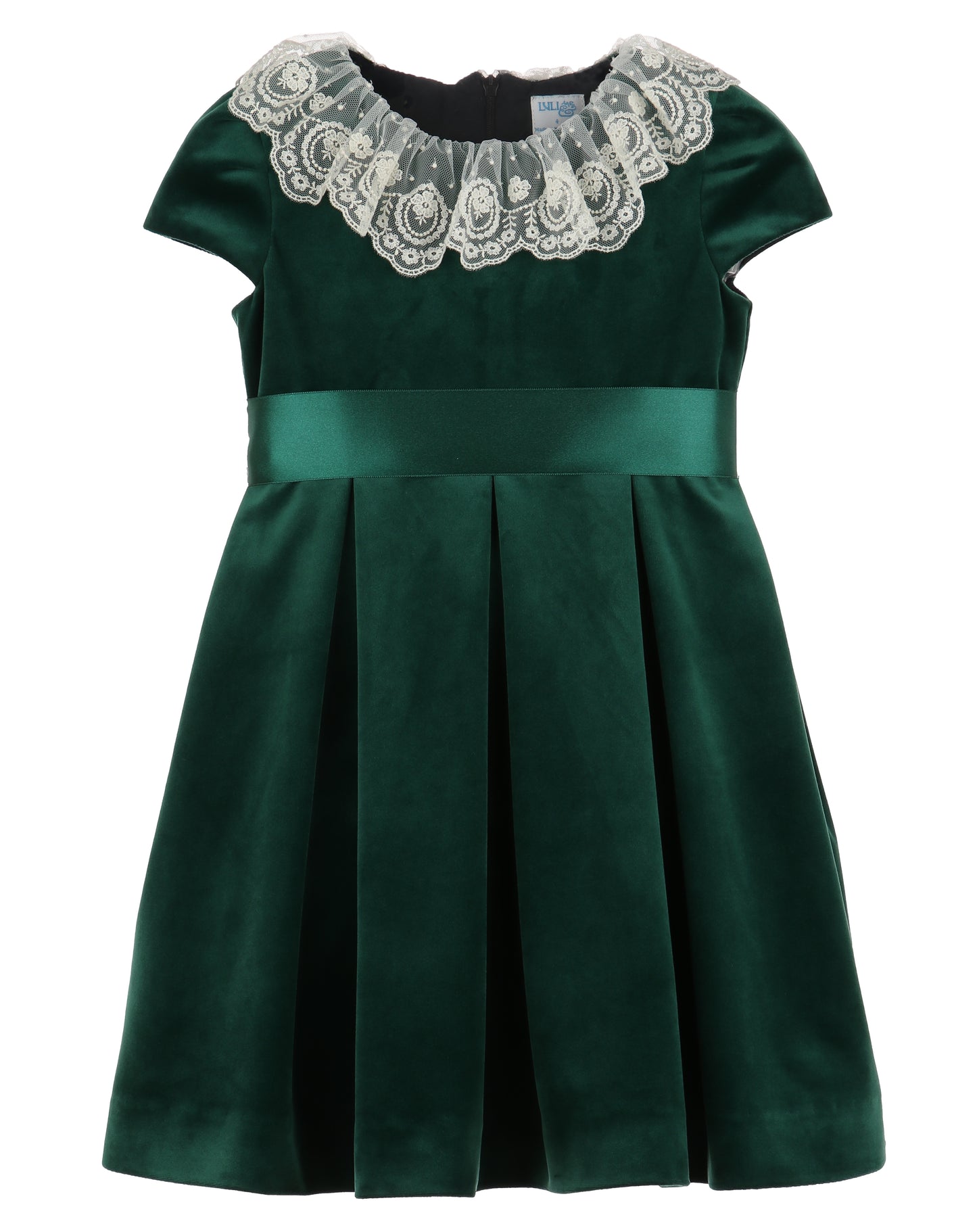 Green Velvet Dress