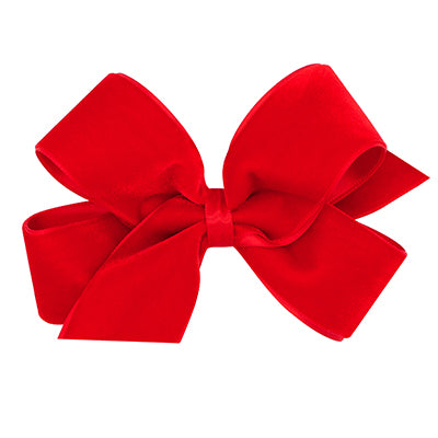 Red Velvet Overlay Bow