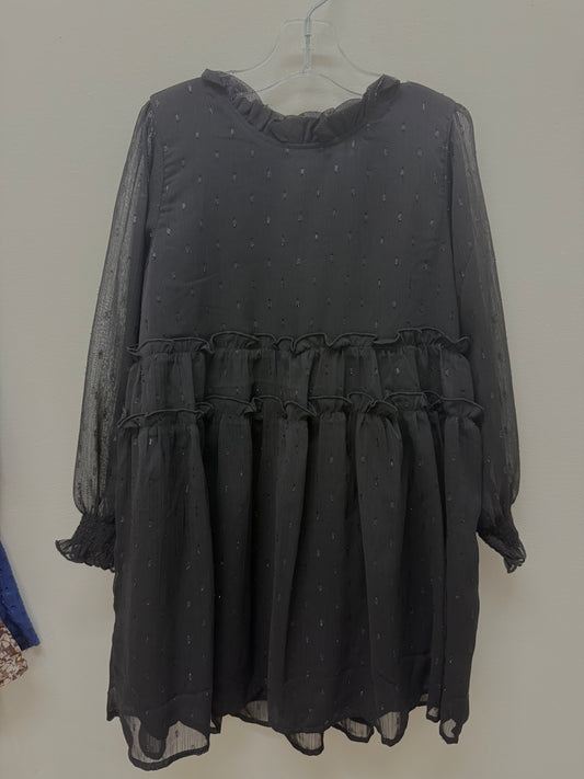 Black Tiered Dress