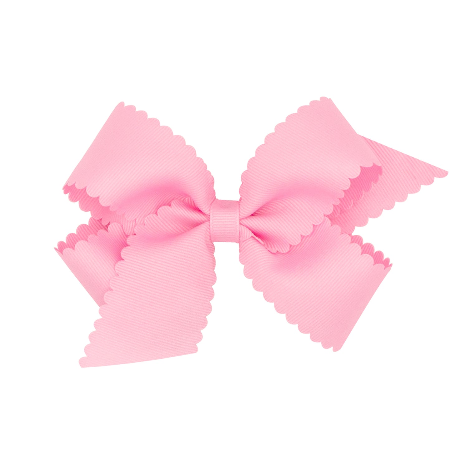 Wee Ones Medium Bow w/ Scalloped Edge