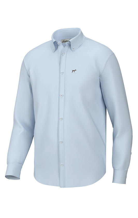 Hadley Classic Solid Blue Button Down Shirt