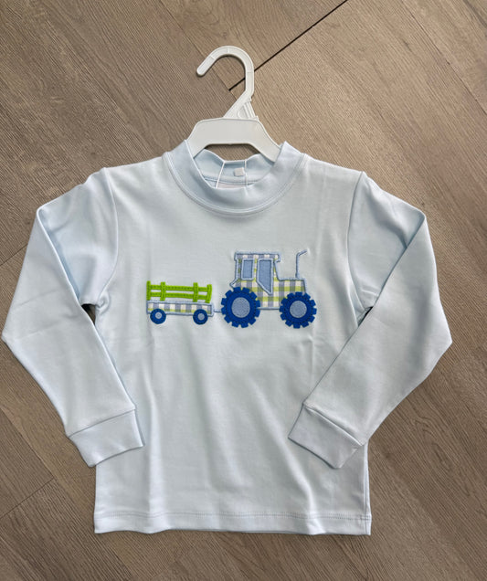 Blue Tractor Tee