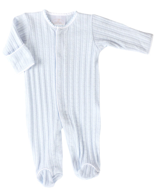 Amory Footed Pajamas - Blue