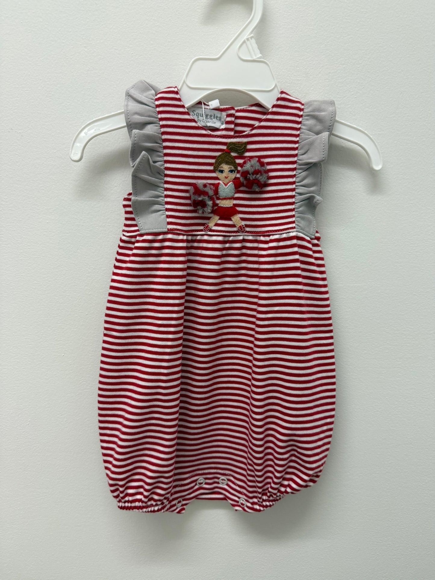 Red Stripe Cheer Bubble