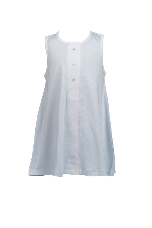 Light Blue Stripe Dress