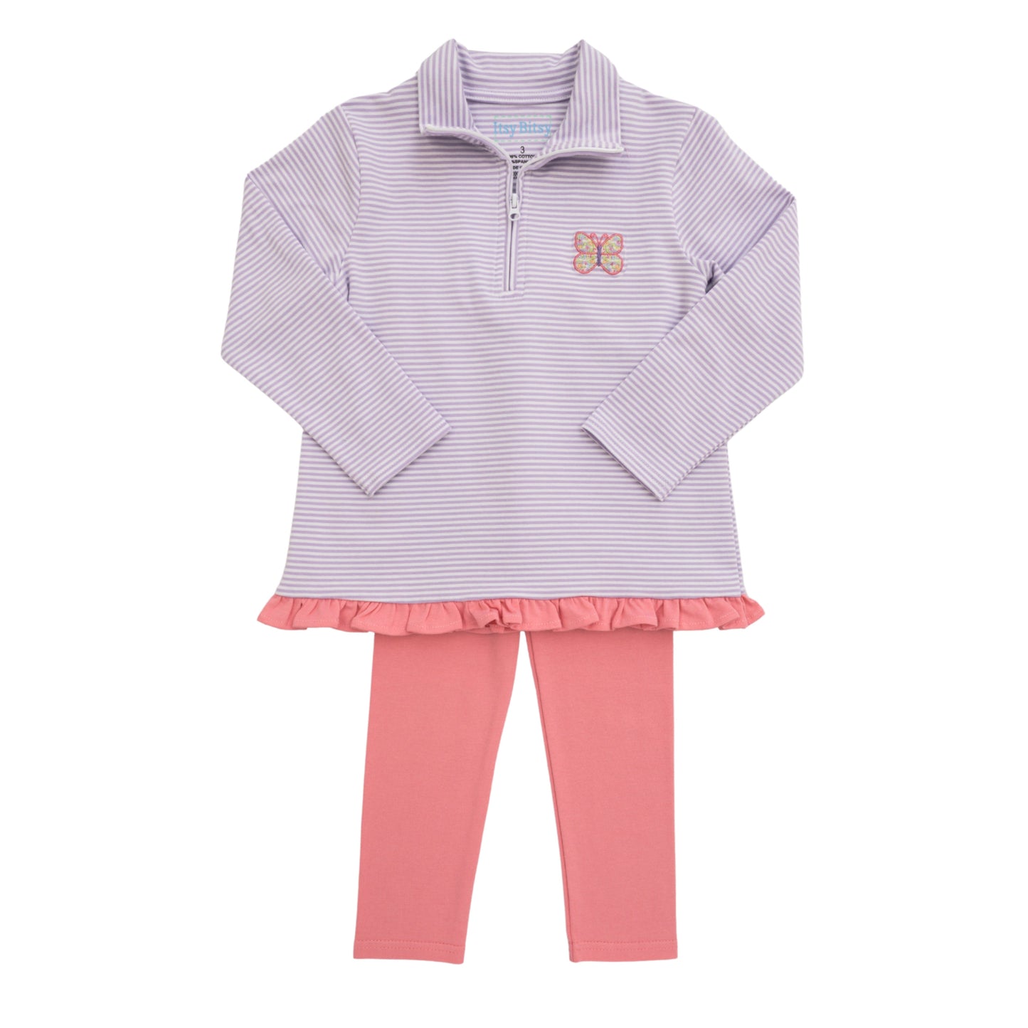 Butterfly 1/4 Zip Pullover Set
