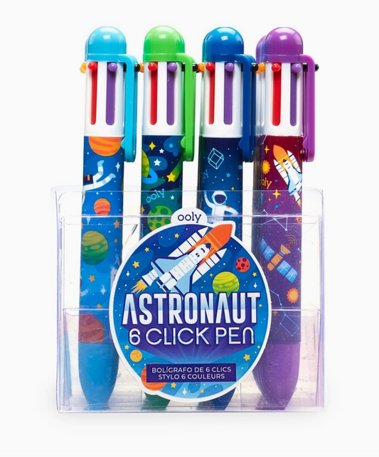 6 Click Pens - Astronaut (Sold Separately)