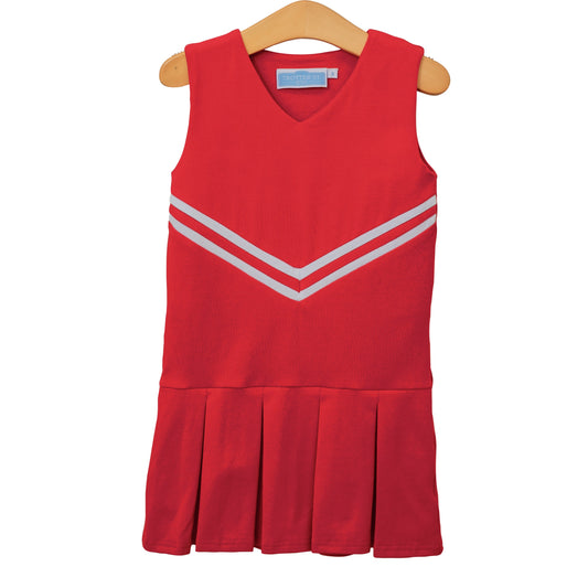 Cheer Uniform Dress- Red