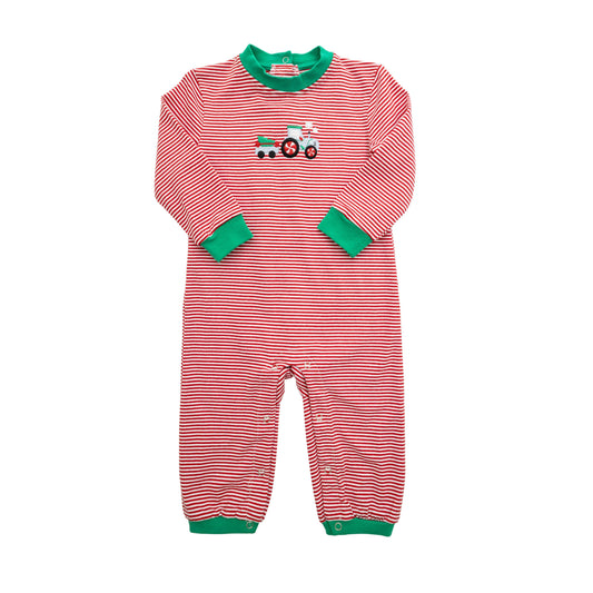 Christmas Tractor Romper