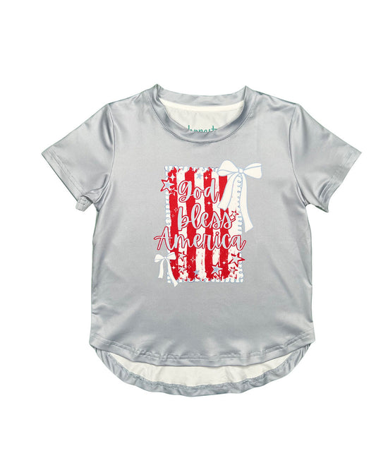 Performance Tee - God Bless America