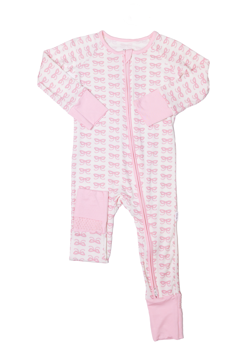 Bow - Sleep Romper zip