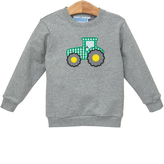 French Terry Pullover - Tractor