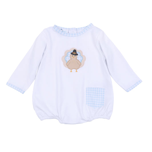 Pilgrim Pals L/S Bubble - Blue