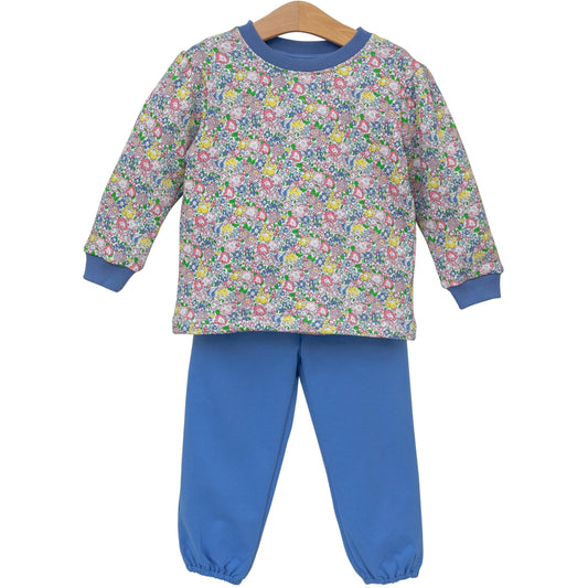 Floral French Terry Set