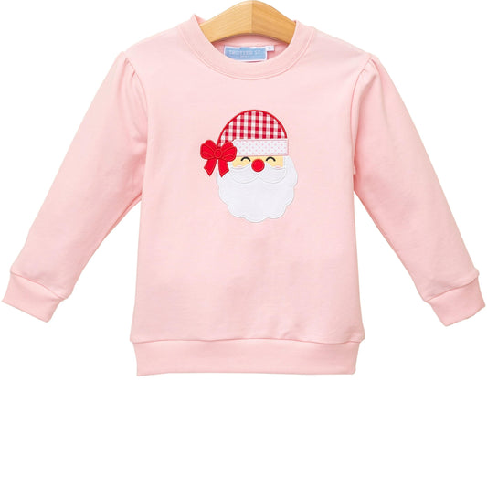 French Terry Pullover - Santa Pink