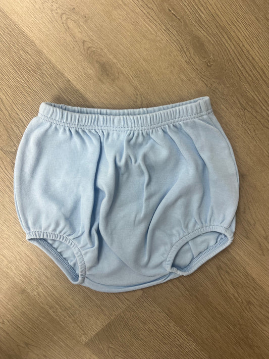 Light Blue Knit Diaper Cover
