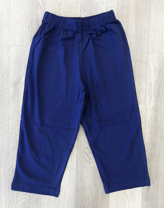 Dark Royal Straight Knit Pants