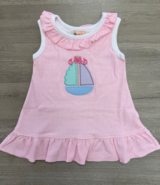 Sailboat Applique Dress