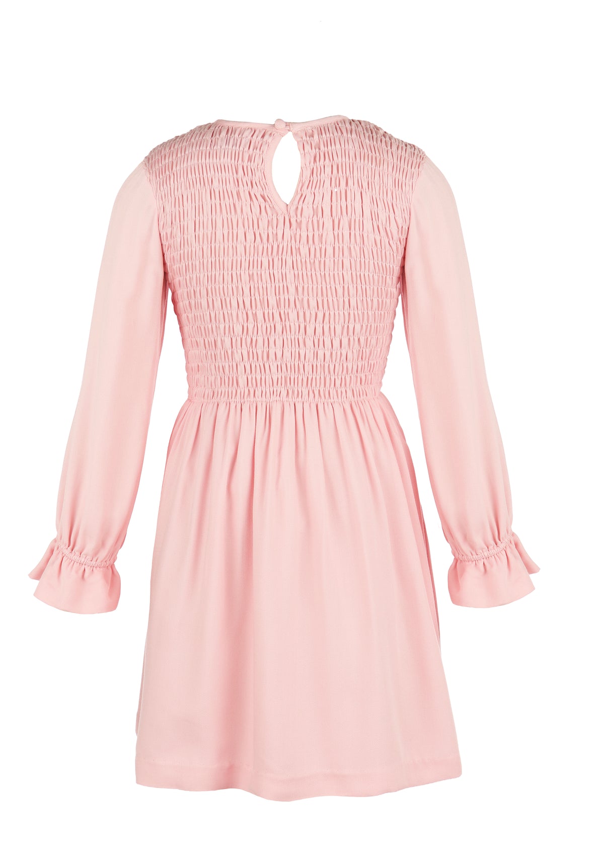 The Carla Shirred Dress - Pink