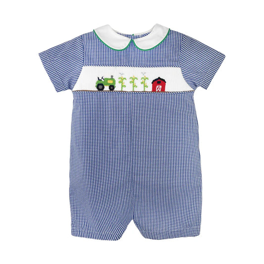 Farm Smocked Romper