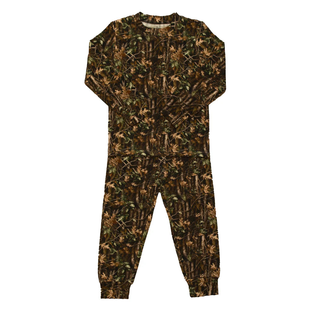Oak Camo Bamboo Pajamas
