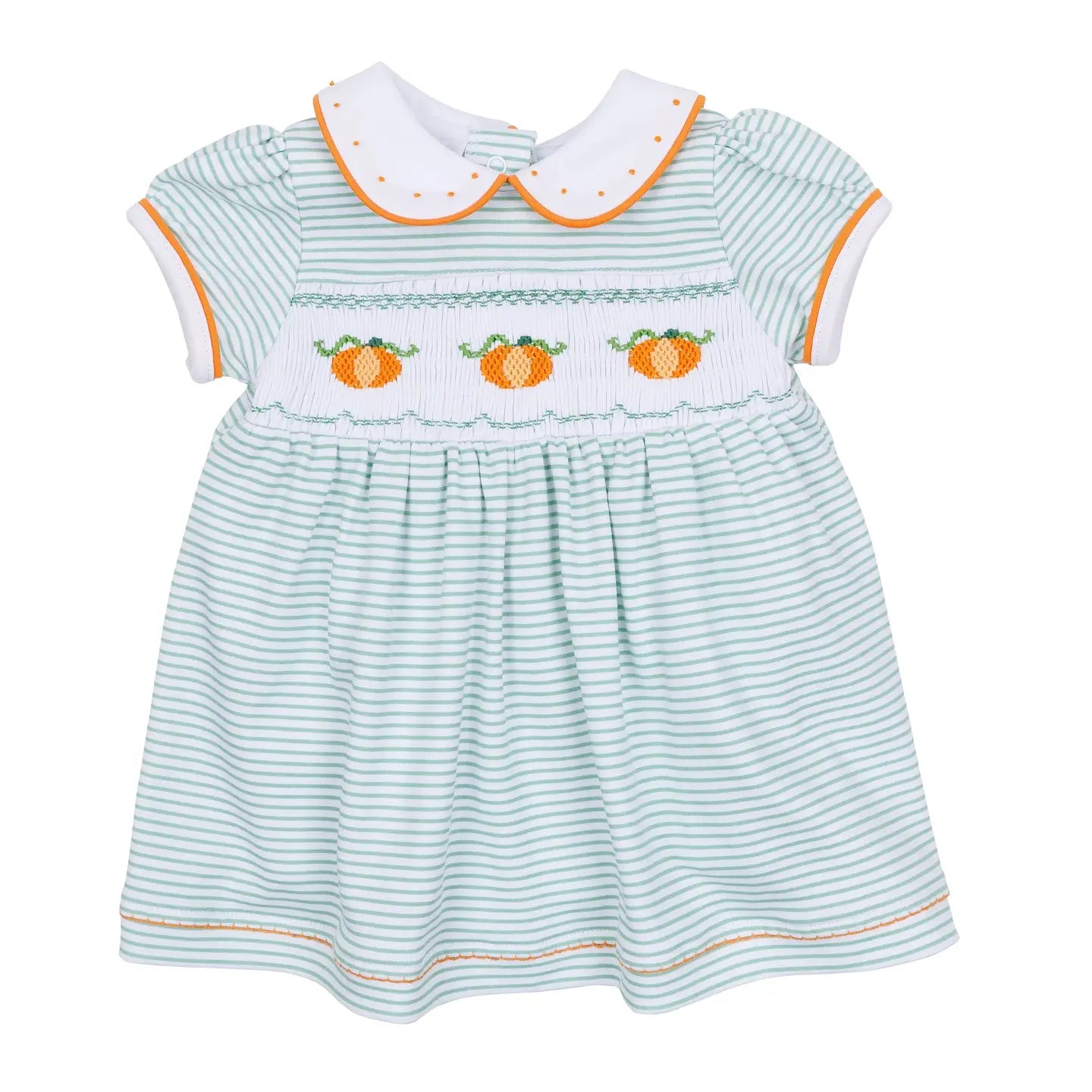 Lil' Pumpkin Smocked Toddler Dress