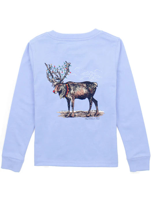 Reindeer Long Sleeve Tee