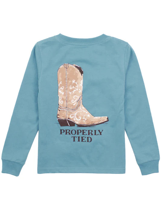 Cowgirl Boots Long Sleeve Tee