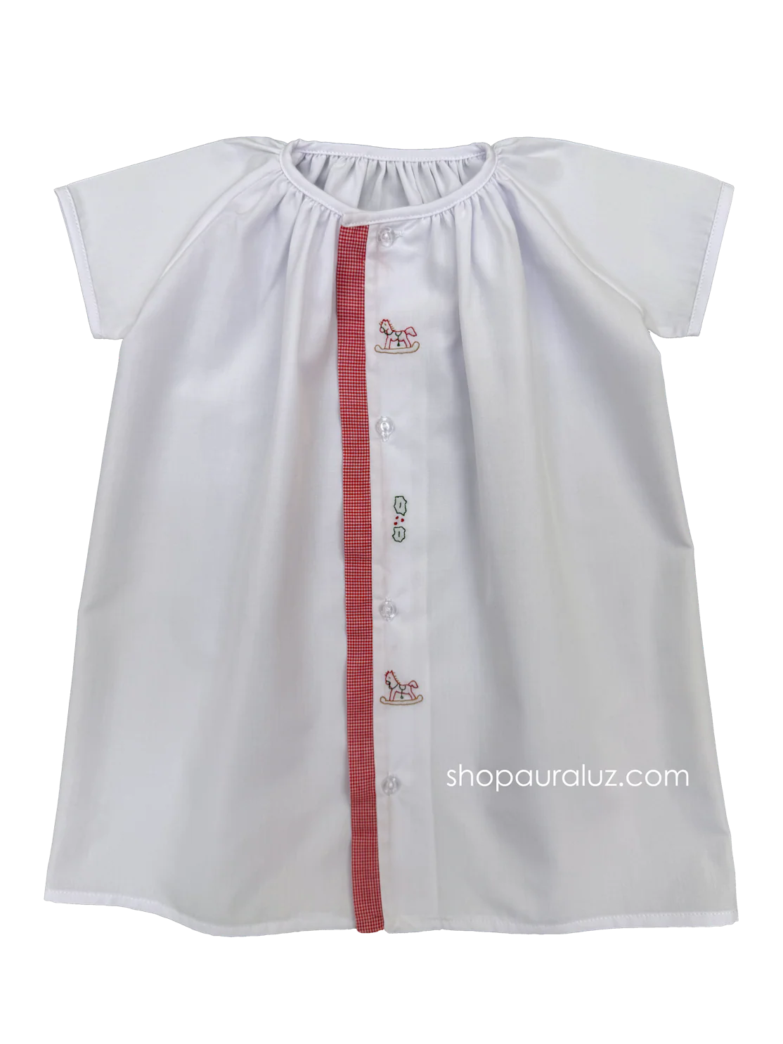 Christmas Rocking Horse Day Gown