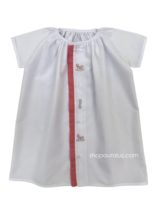 Christmas Rocking Horse Day Gown