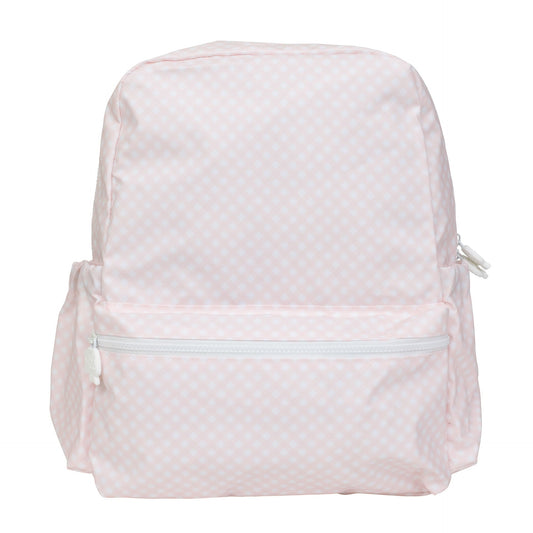 Small Backpack - Pink Gingham