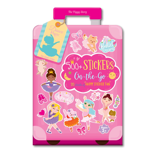500+ Stickers On-The-Go Dance Magic