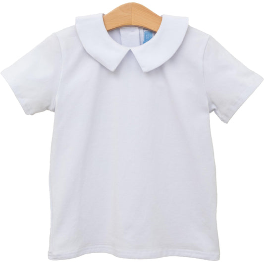 Peter Pan Collar Shirt - White