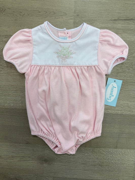 Pink Knit Bow Bubble