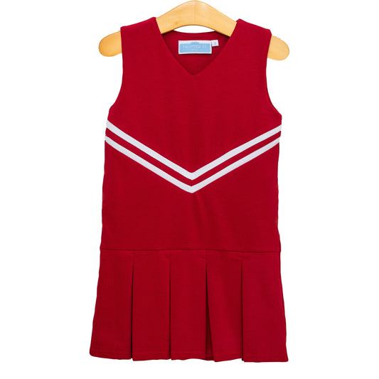 Cheer Uniform Dress- Crimson
