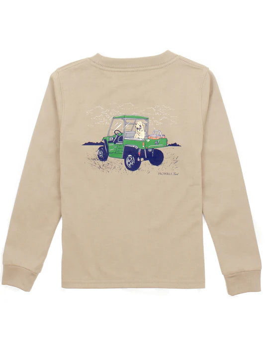 Side by Side Long Sleeve Tee