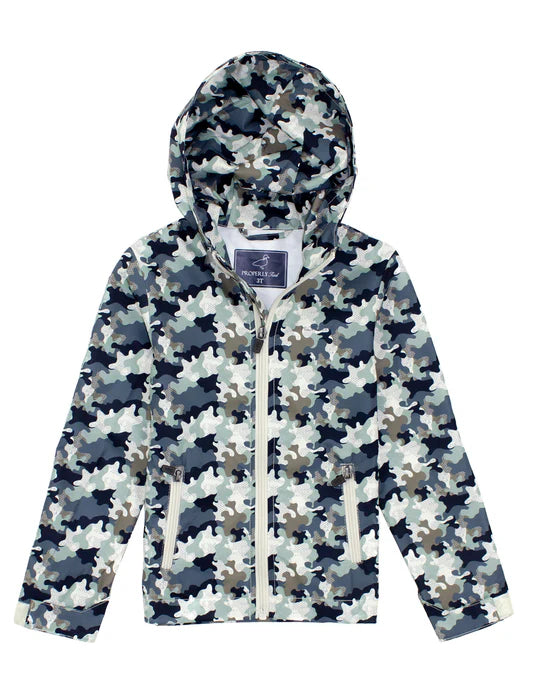 Canopy Rain Jacket - Delta Backwater Camo