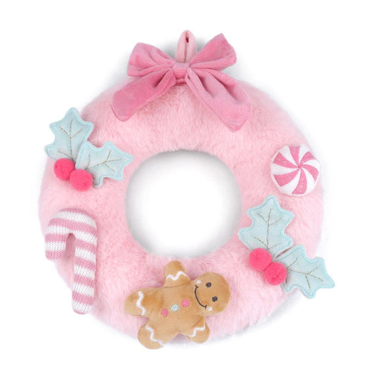 Festive Wreath - Pink