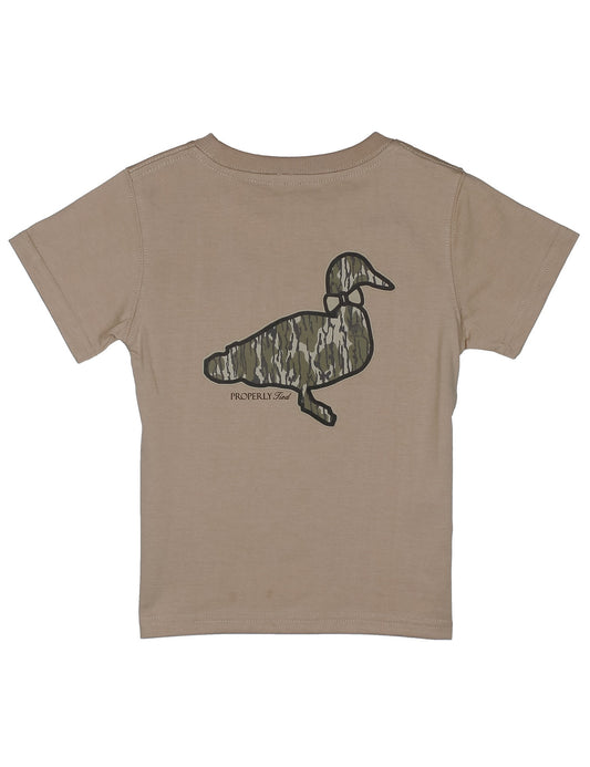 Mossy Oak Camo Logo Short Sleeve Tee