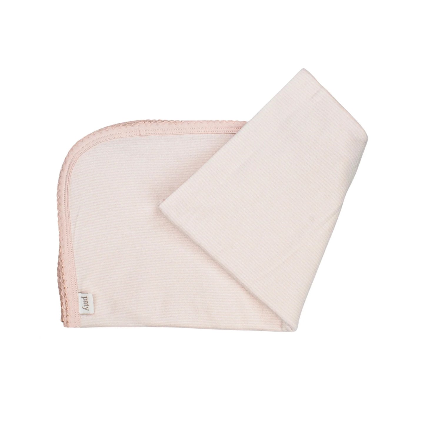 Organic Cotton Blanket - Pink Stripe