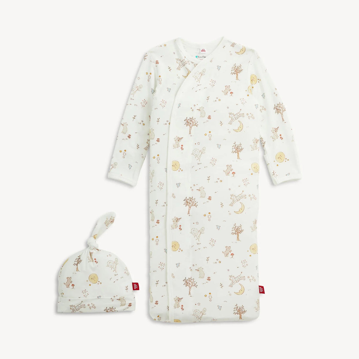 Bedtime Rhymes Modal Magnetic Gown + Hat Set
