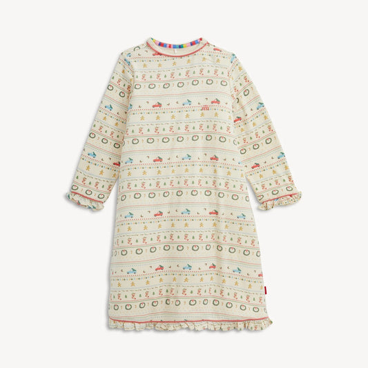 Traditional Christmas L/S Nightgown