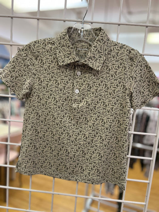 The Outdoorsman Print Performance Polo