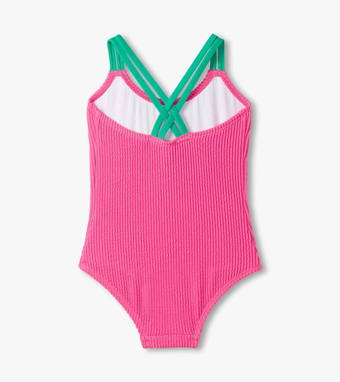 Azalea Pink Cross Strap One Piece