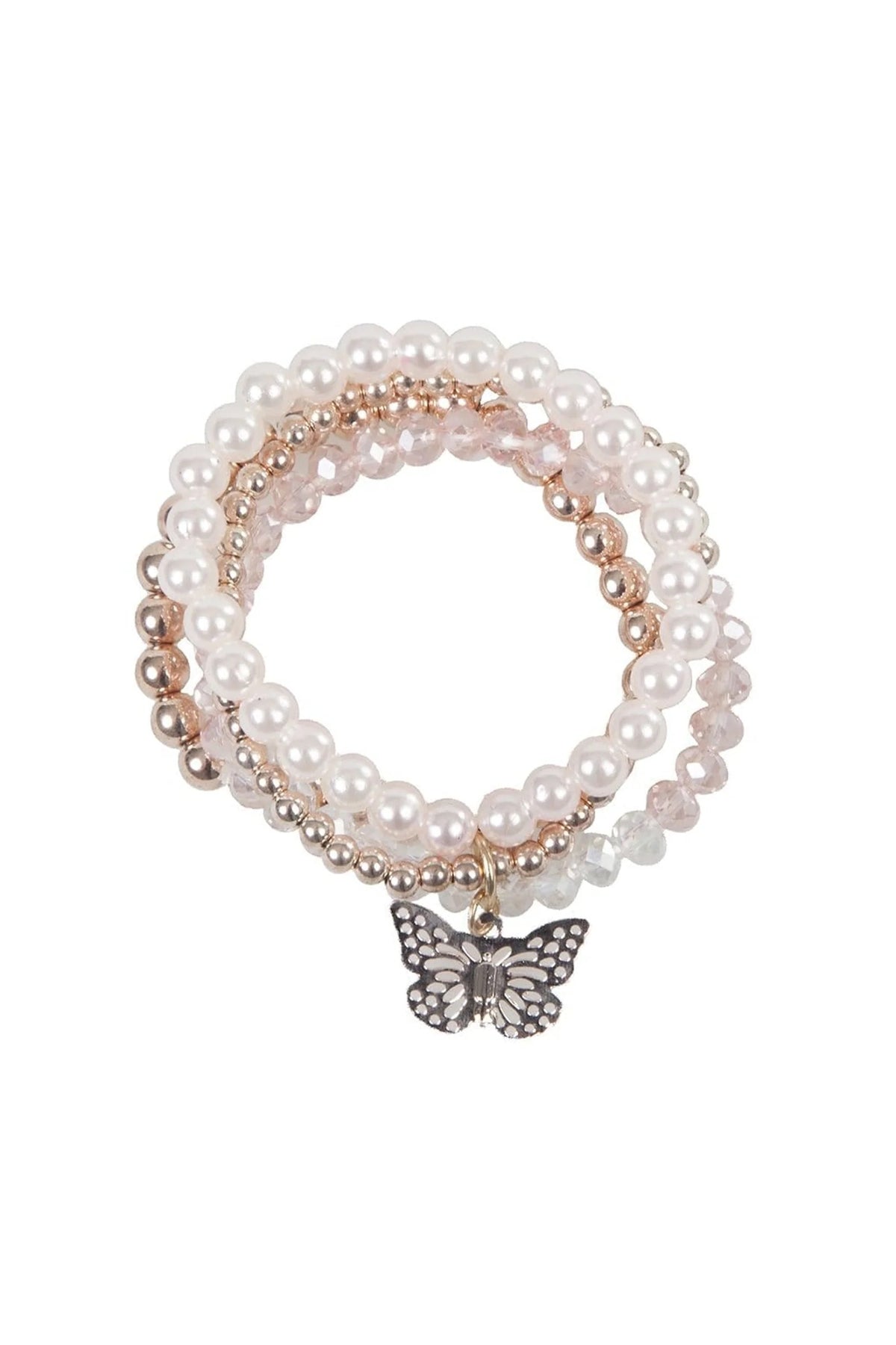 Blush Crush Bracelet Set, 4pcs