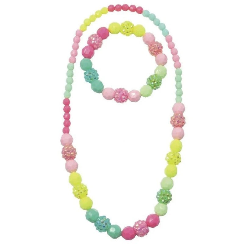 Vividly Vibrant Necklace & Bracelet Set
