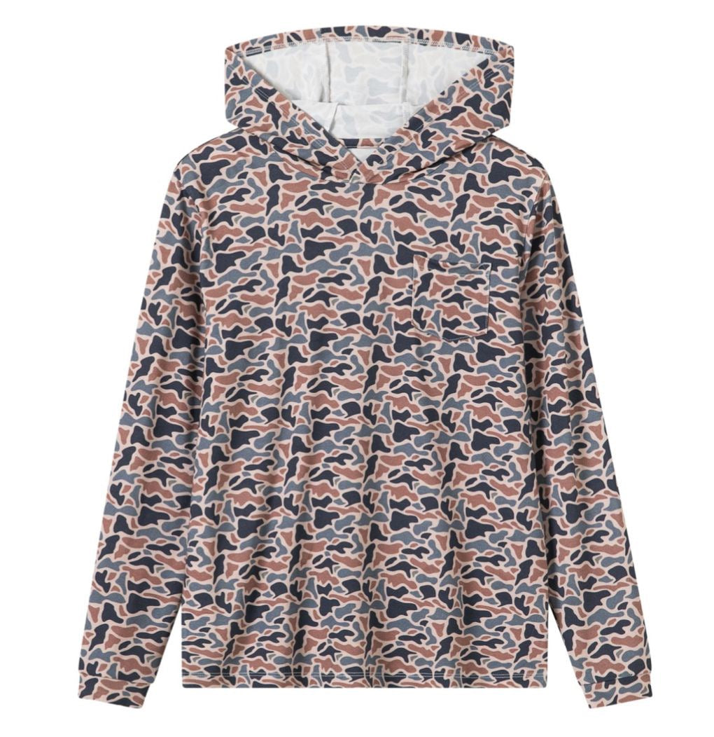 River Camo Lightweight Hoodie