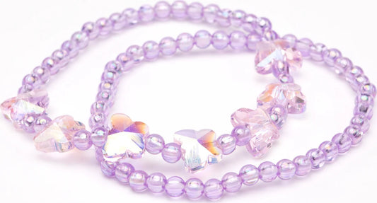 Shimmer Butterfly Bracelet Set